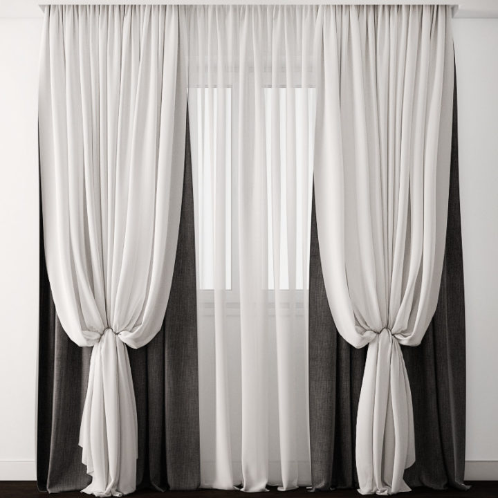 Curtain 3D Model