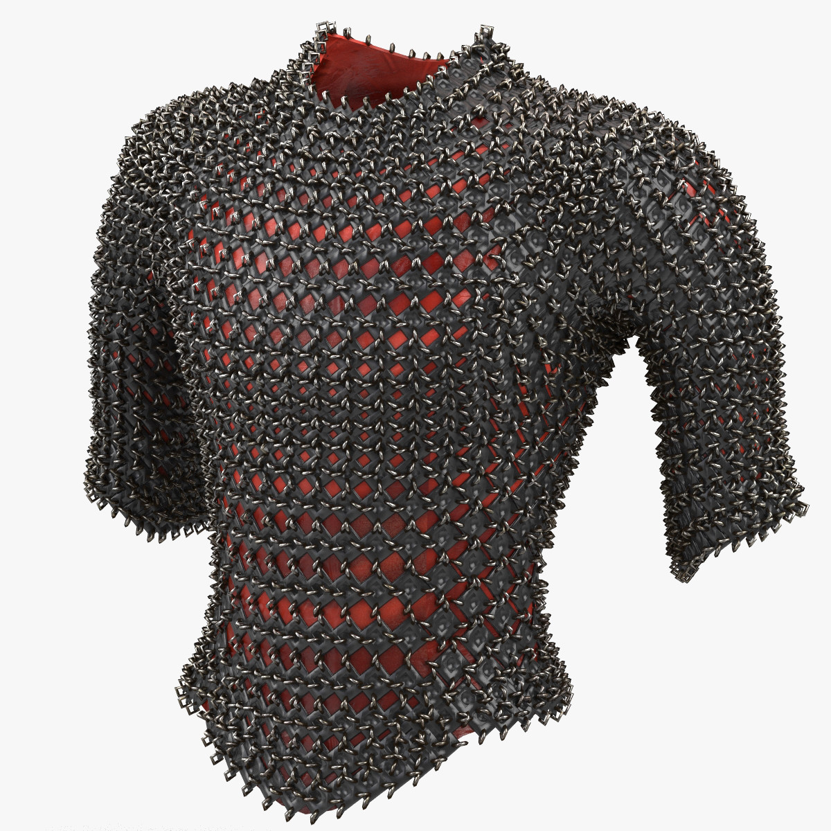3D Chain Mail V6 3D Model