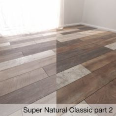 Parquet Floor Super Natural Classic part 2 3D Model