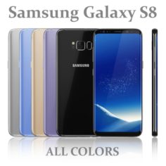 Samsung Galaxy S8 All colors 3D Model