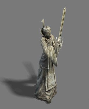 Shushan – Statue 02 3D Model