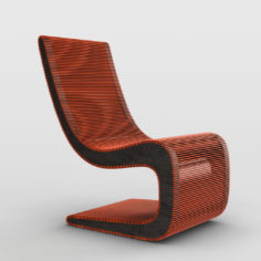 PIPO S CORD REST CHAIR 3D Model