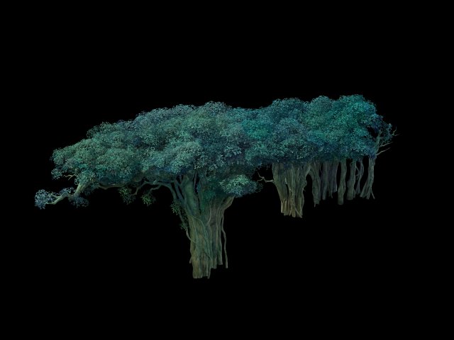 Game Model – Forest – Tree 12 3D Model