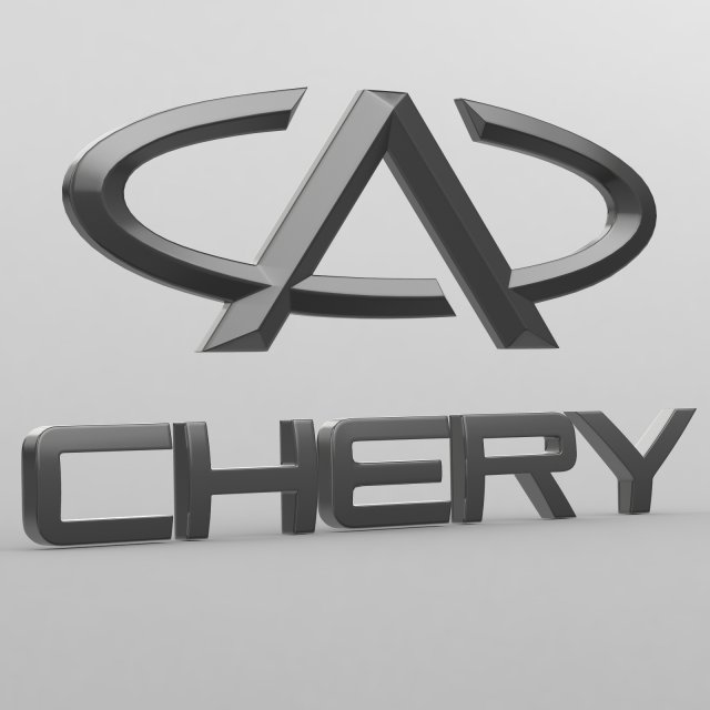 Chery logo 3D Model