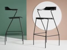 Project Bar Chair 3D Model