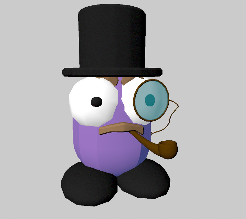 Spanky model 3D Model