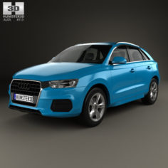 3D Audi Q3 2015 model 3D Model