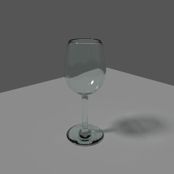 wine glass 3D Model