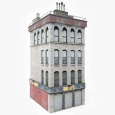 Apartment Building XI 3D model 3D Model