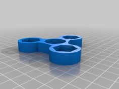 Smooth Widget Spinner 3D Print Model
