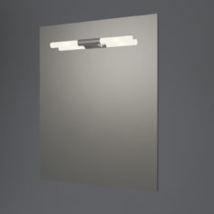 3D Mirror light wall lamp 3D Model