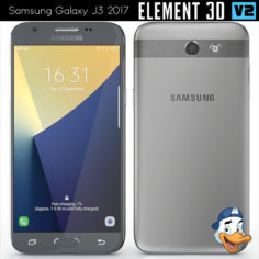 Samsung Galaxy J3 2017 for Element 3D 3D Model
