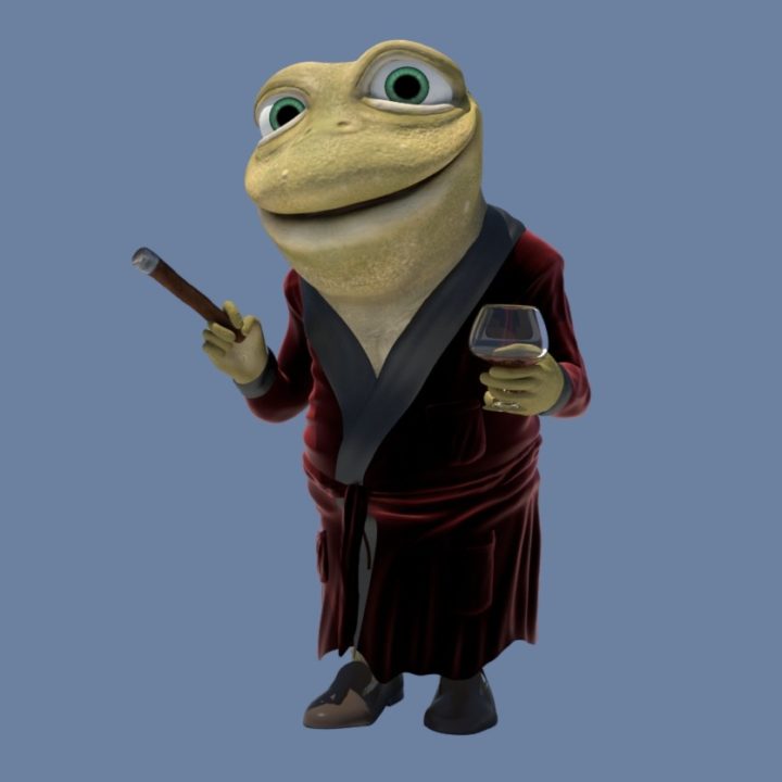 Mr Toad 3D Model