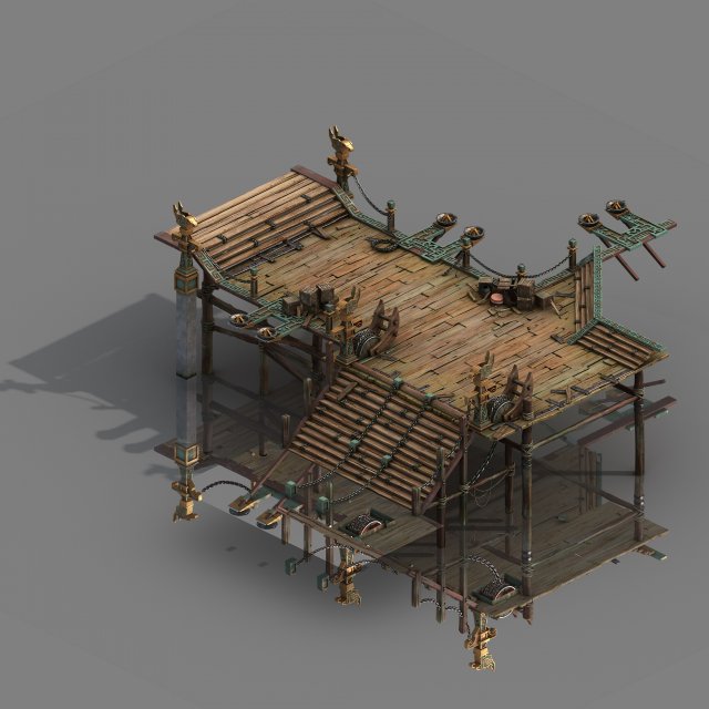 Building – Pier 01 3D Model