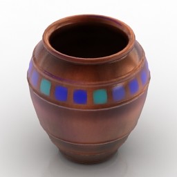 3D Vase 3D Model 3D Model