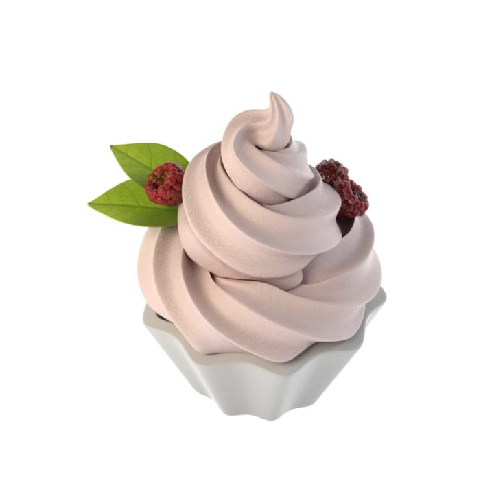Froyo Frozen Yogurt 3D Model