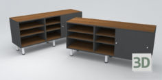 3D-Model 
Cupboard