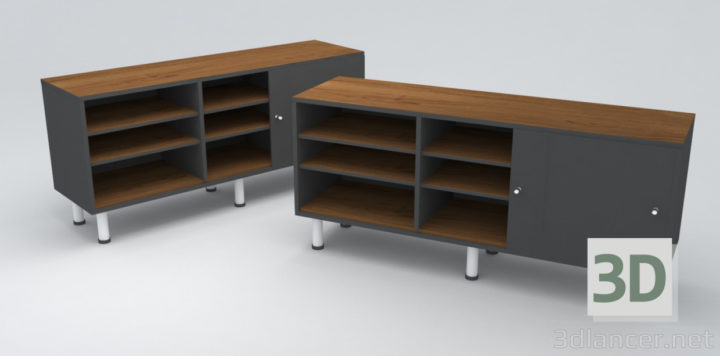 3D-Model 
Cupboard