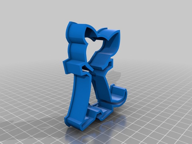 Mouse Cookie Cutter 3D Print Model