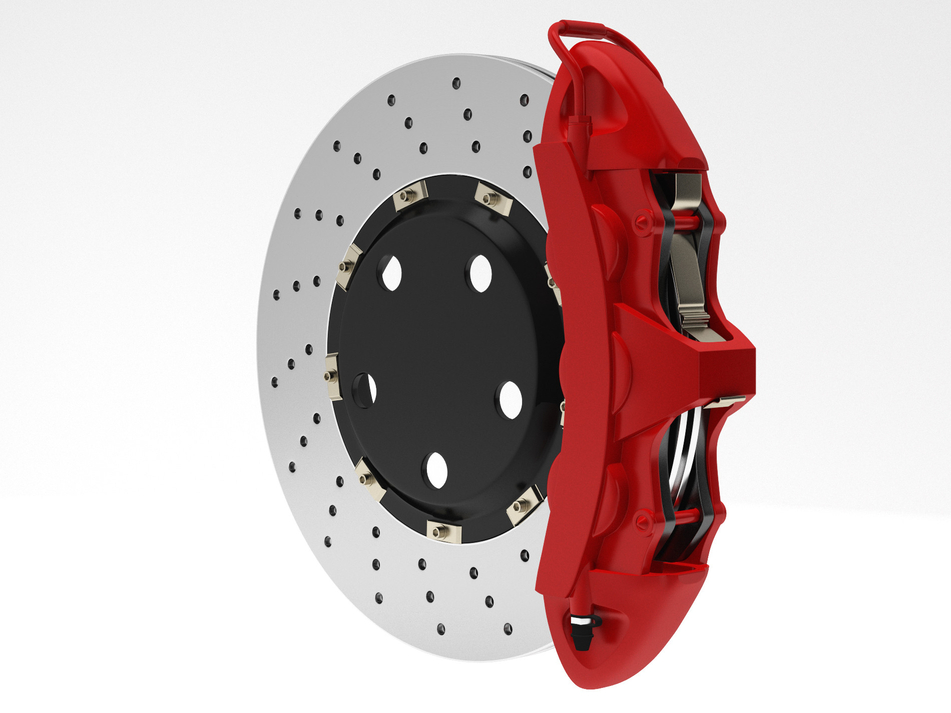 Brake system 3D model 3D Model 3DHunt.co
