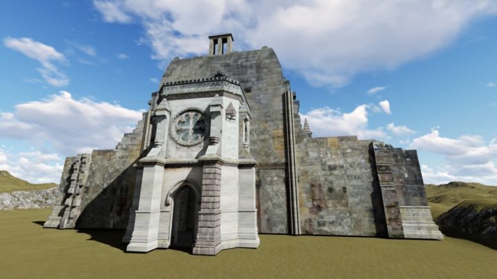 Rosslyn Chapel 3D model 3D Model