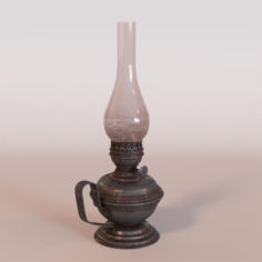 Kerosene lamp Free 3D Model