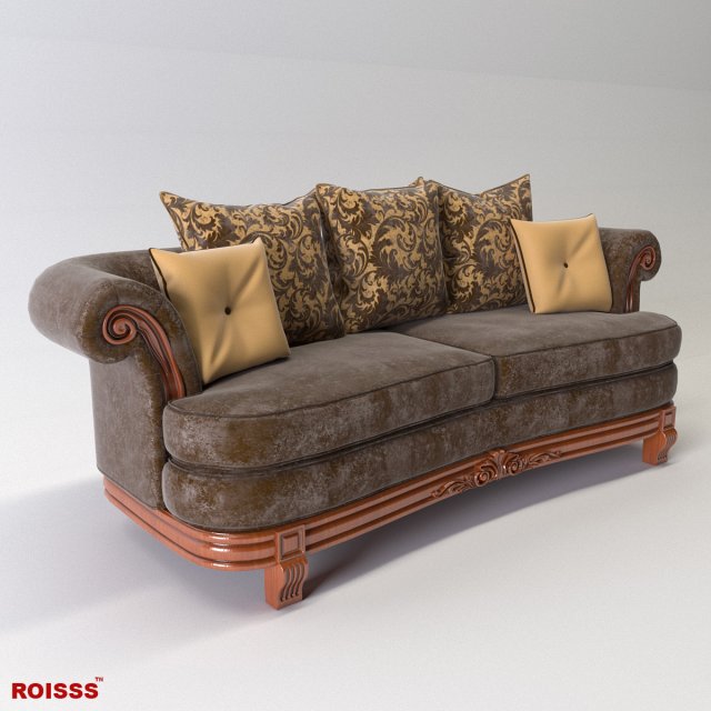 Sofa 2 Roisss Interior Design 3D 3D Model