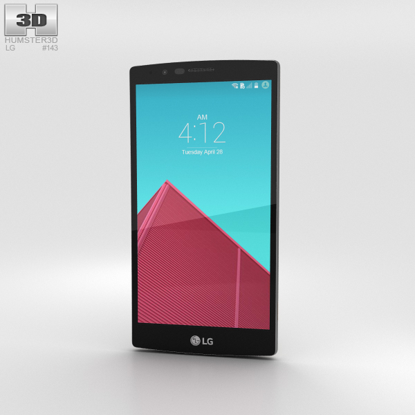 LG G4 Leather Beige 3D Model