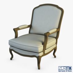 Boka armchair 3D Model