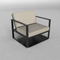 Generic Terrace Furniture 3D Model