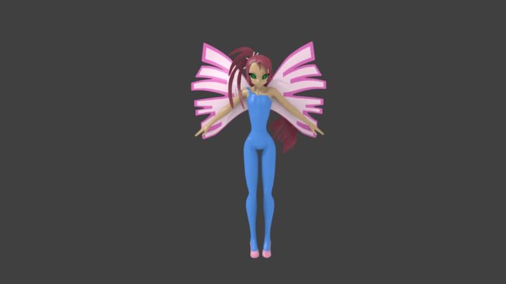 3D fairy 3D Model