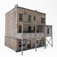 Abandoned Building 3D Model
