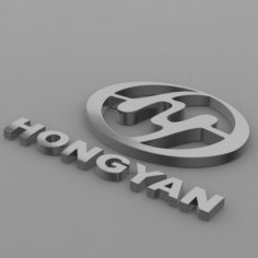 Hongyan logo 3D Model