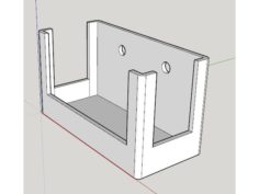 Lutron Caseta Bridge Holder 3D Print Model