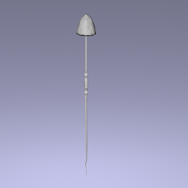 Mushroom Staff 3D Model