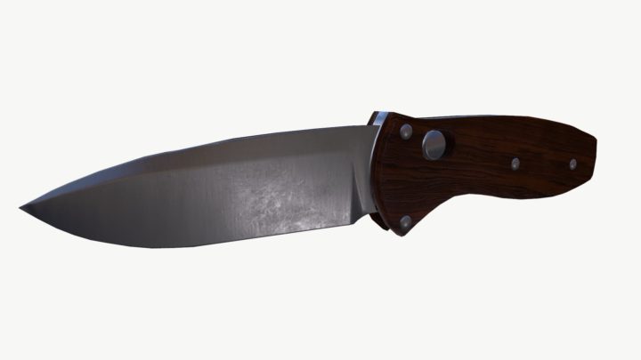 Flip Knife 3D Model