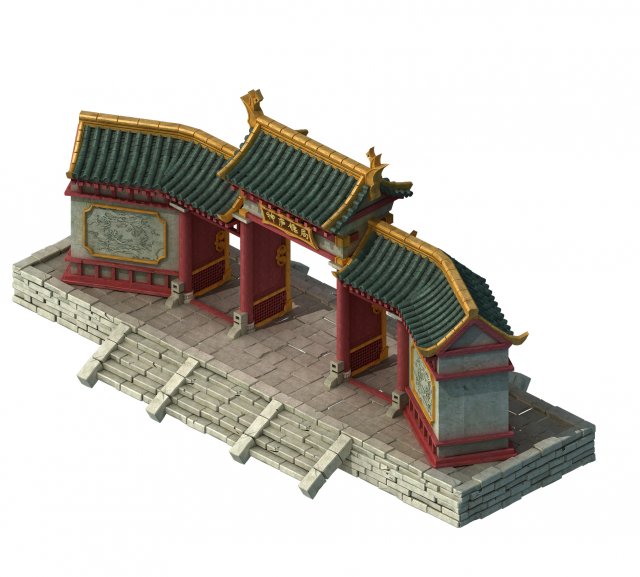 Escort – Gate 032 3D Model