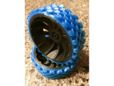 Lego Technics Moon Rover Hub and Tire 3D Print Model