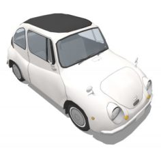 Subaru 360 Free 3D Model