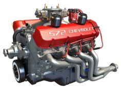 Chevrolet Big Block Deluxe Crate Engine 3D Model