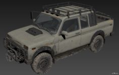 Lada Niva-2329 3D Model