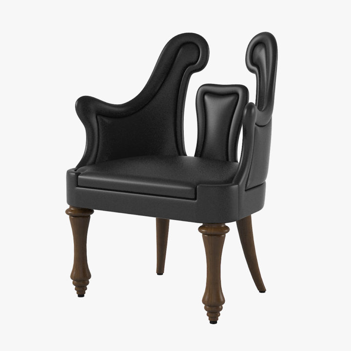 Aliyah Accent Chair model 3D Model