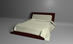 Deluxe Bed 3D Model