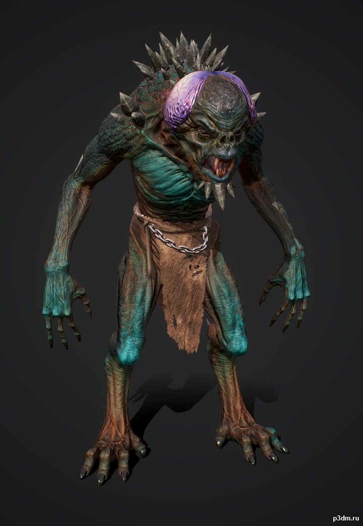 Garkain 3D Model