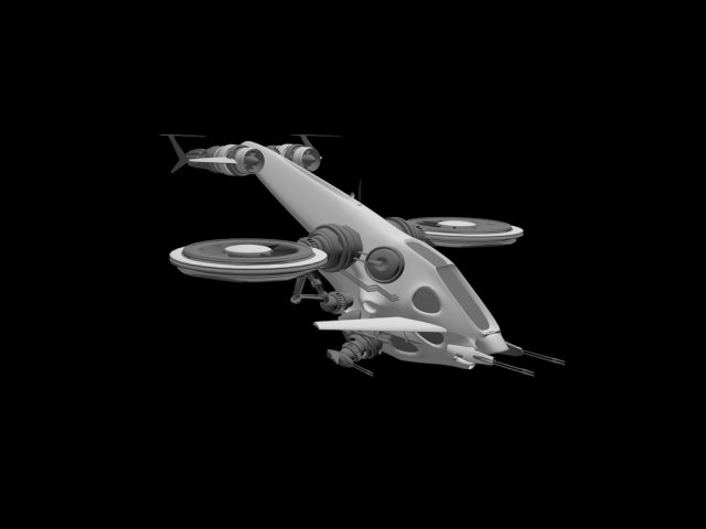 Helicopter Free 3D Model