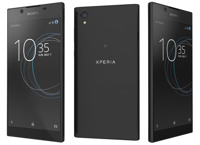 Sony Xperia L1 Black 3D Model