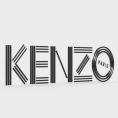 Kenzo logo 3D Model