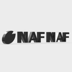 Naf naf logo 3D Model