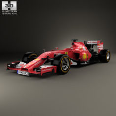 Ferrari F14 T 2014 3D 3D Model