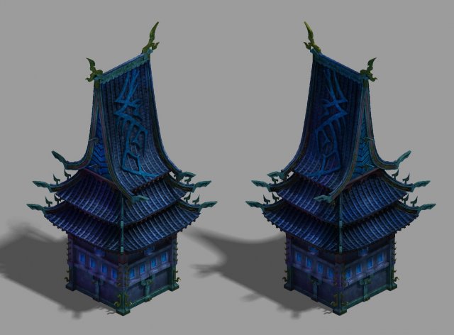 Magic territory – building a small house 3D Model